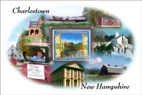 Charlestown, NH - Collage #1 (Mural)